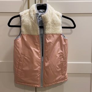 Reversible girl’s vest